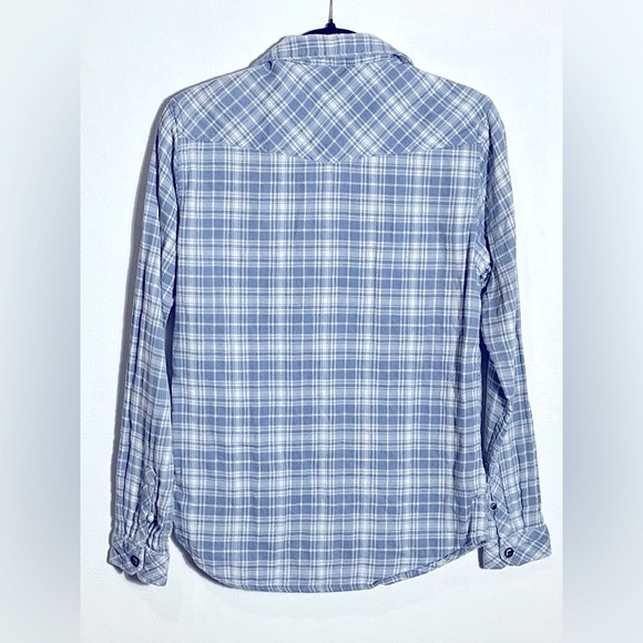 Billabong Cotton Plaid Flannel Double Standard Shirt Small - Picture 2 of 10
